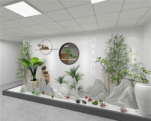 濟(jì)南潤(rùn)安生物科技辦公室裝修案例